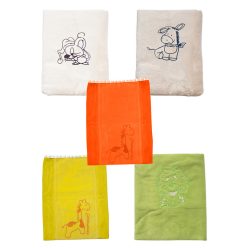   Stella takaró plüss bélelt mintás 70x90cm vegyes színekben