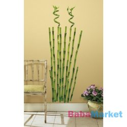 babszoba dekoráció - RoomMates Bambusz falmatrica