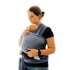 Nandu hordozókendő ÖKO rugalmas 4,7m szürke