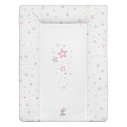 Color pelenkázó lap puha kicsi 70x50cm Rózsaszín csillag