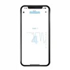 Milian légzésfigyelő PRO Bluetooth Twins 4db érzékelőlappal