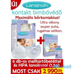 Lansinoh mellbimbóvédő - 2 db ajándék 6db-os melltartóbetét