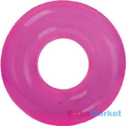 Intex Átlátszó nagy úszógumi rózsaszín 76cm (BBC-INTEX-59260)