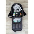 MiniMeis pelenkázó hátizsák és babarögzítő hám étkezőszékhez Hero G5 Black