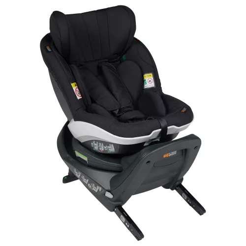 BeSafe gyerekülés iZi Turn i-Size ISOfix 61-105 cm Fresh Black Cab