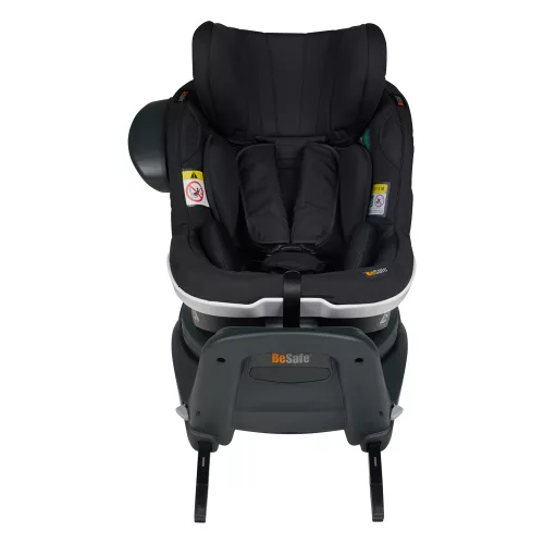 BeSafe gyerekülés iZi Turn i-Size ISOfix 61-105 cm Fresh Black Cab