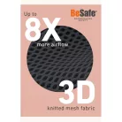 BeSafe gyerekülés iZi Turn i-Size ISOfix 61-105 cm Anthracite Mesh