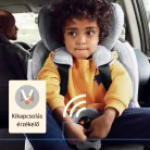 BeSafe gyerekülés iZi Turn M i-Size ISOfix 61-105 cm Metallic Melange