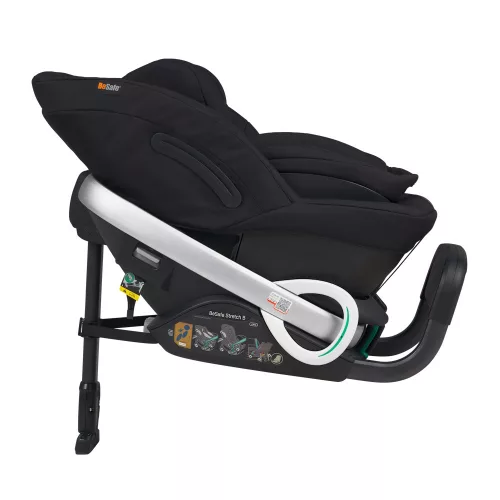 BeSafe gyerekülés Stretch B I-Size 40-125 cm Fresh Black Cab