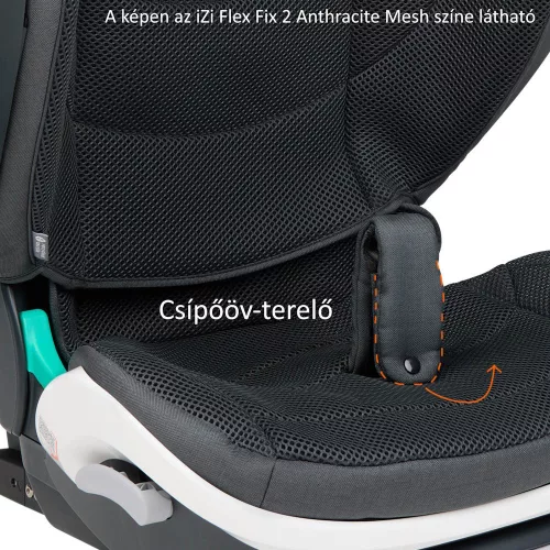 BeSafe gyerekülés iZi Flex FIX 2 i-Size ISOfix 100-150 cm Black Soft Breeze