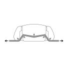 BeSafe övrögzítő csat Belt Keeper