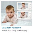 Babysense bébiőr kamerás V65