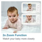 Babysense bébiőr kamerás V65