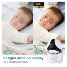 Babysense bébiőr kamerás V65