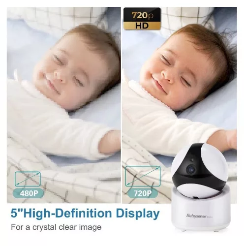 Babysense bébiőr kamerás V65