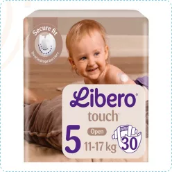 Libero Touch 5 pelenka 11-17 kg 30db
