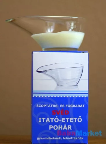 Drickskal svéd itató-etető pohár 80ml