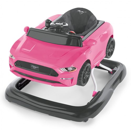 Bright Starts - Bébikomp 3in1 Ford Mustang Pink 6hó+, 11kg-ig