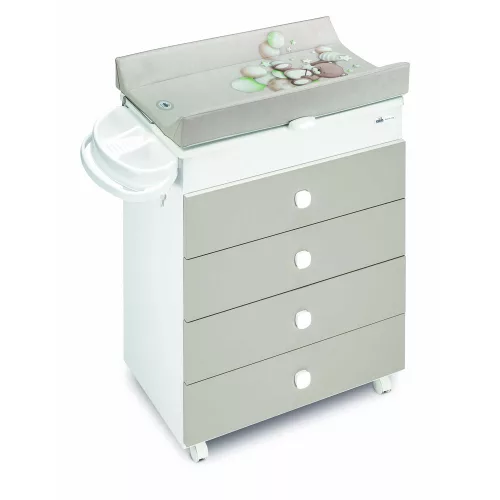 CAM fürdetőszekrény Asia bianca-tortora C917006-C261