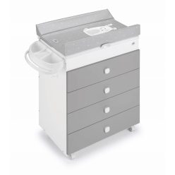 CAM fürdetőszekrény Asia bianca-grigio C918006-C265