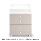 CAM fürdetőszekrény Asia bianca-grigi C918006-C270