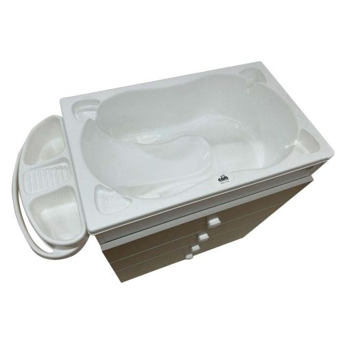 CAM fürdetőszekrény Asia bianca-grigi C918006-C270