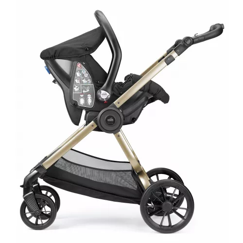 CAM hordozó Area Zero Plus I-Size 40-75cm Modus és Techno Babila babakocsikra 760 fekete