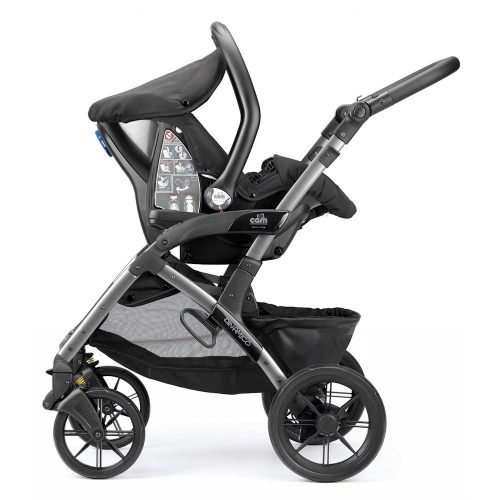 CAM hordozó Area Zero Plusz I-Size 40-75cm Dinamico és Fluido babakocsikra 761 fekete