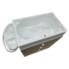 CAM fürdetőszekrény Asia bianca C915006-C261  