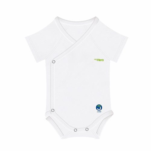 J Bimbi kombidressz koraszülött biopamut 44-62 cm My Hero 4 Season fehér 10736