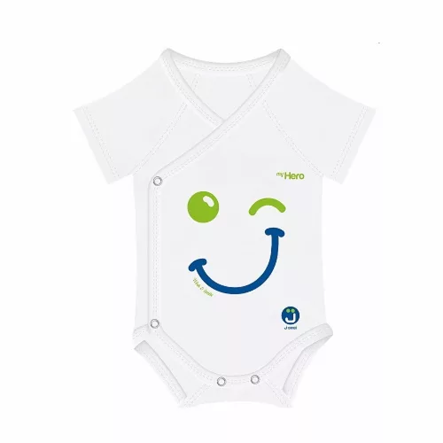 J Bimbi kombidressz koraszülött biopamut 44-62 cm My Hero 4 Season Wink 10737
