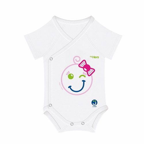 J Bimbi kombidressz koraszülött biopamut 44-62 cm My Hero 4 Season Girl 10744