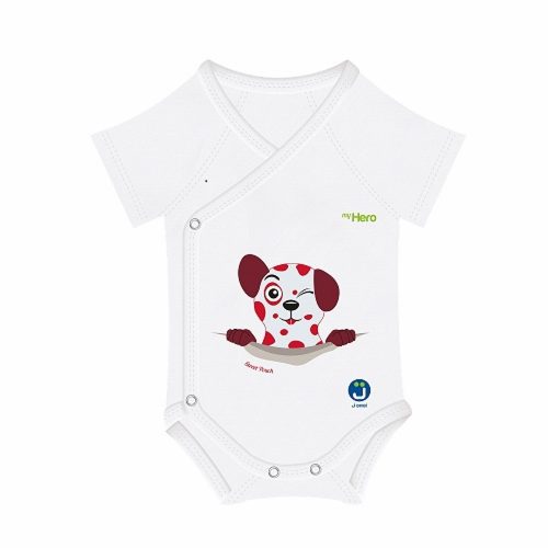 J Bimbi kombidressz koraszülött biopamut 44-62 cm My Hero 4 Season Dog 10745