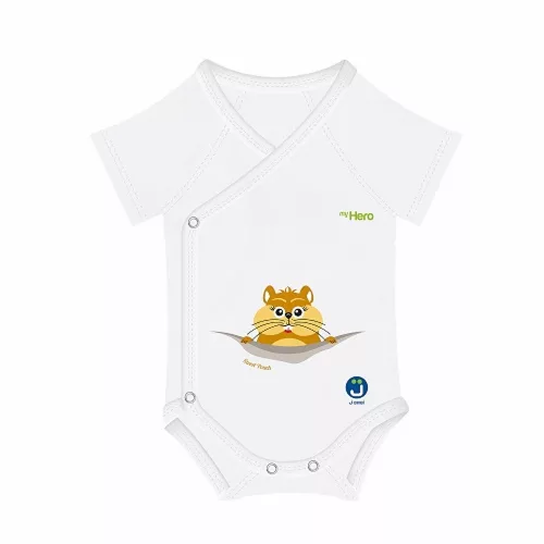 J Bimbi kombidressz koraszülött biopamut 44-62 cm My Hero 4 Season Boy 10747