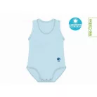 J Bimbi kombidressz 0-36 hó biopamut Summer világoskék 10862