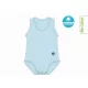 J Bimbi kombidressz 0-36 hó biopamut Summer világoskék 10862