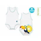 J Bimbi kombidressz 0-36 hó biopamut Summer Tropical Toucan 10864