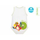 J Bimbi kombidressz 0-36 hó biopamut Summer Tropical Papagáj 10865