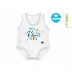 J Bimbi kombidressz 0-36 hó biopamut Summer Yeah 10991