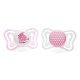 Chicco Physio Forma Light szilikon cumi 2 db, 2-6 hó rózsaszín