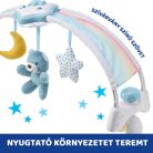 Chicco Rainbow Sky kiságy játékhíd és éjszakai fény elemes