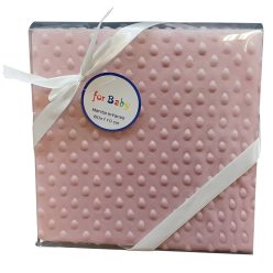   Gamberritos takaró plüss buborékos anyagú 80x110cm púderszínű 9999