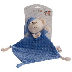   Gamberritos szundikendő plüss buborékos anyagú hálósapkás maci indigo 9353