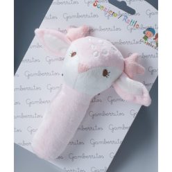 Gamberritos sípoló plüss őzike rózsaszín 10777