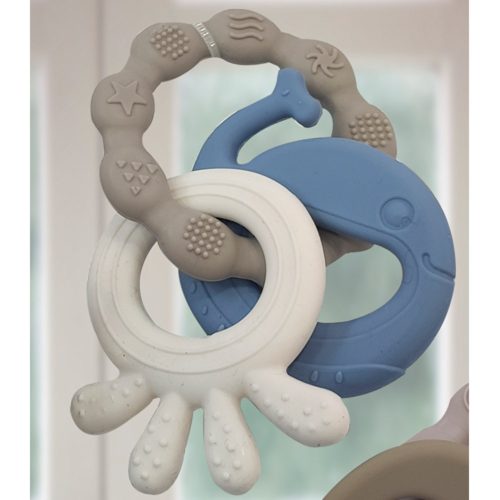 Gamberritos rágóka szilikon kék bálna 10944