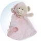 Gamberritos szundikendő plüss maci és csillagmintás hálósapkás maci rózsaszín 10877
