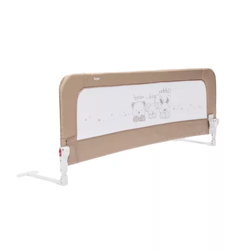 Zopa Leesésgátló gyerekágyra - Monna 60x150cm Animal bézs állatos
