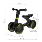 Zopa futóbicikli Easy-Way duplakerekű Race zöld