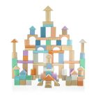 Zopa fa építőkocka készlet 100db