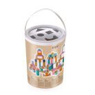 Zopa fa építőkocka készlet 100db